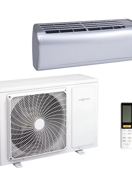 Viessmann Vitoclima 300-S 3,5 kW Klimaanlage / Silber / A+++ R 32 Single-Split / NEU LAGERWARE